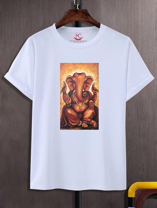 unisex graphic printed round neck tshirt - 20772650 - Standard Image - 0