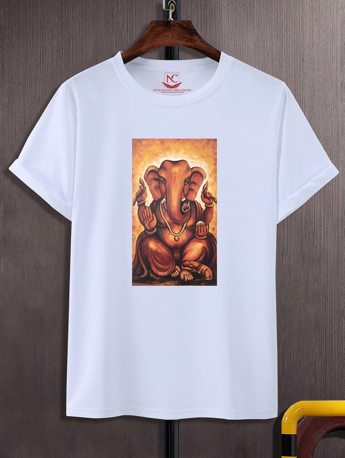 unisex graphic printed round neck tshirt - 20772650 - Zoom Image - 0