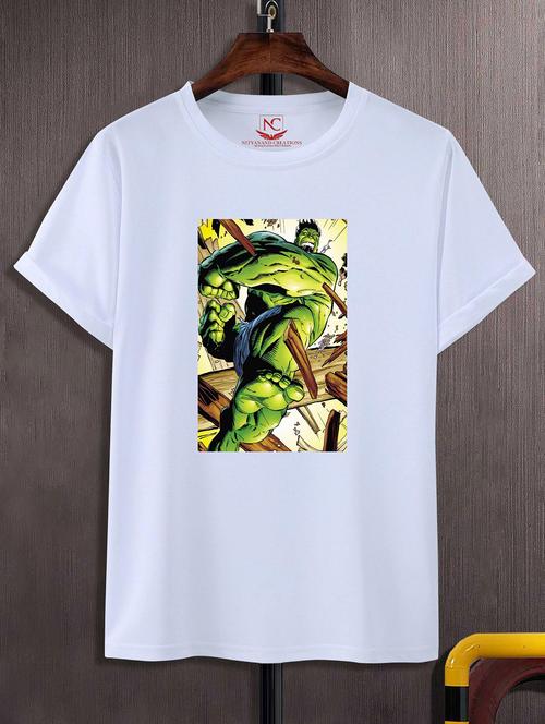 unisex graphic printed round neck tshirt - 20772662 - Standard Image - 0