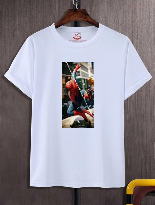 unisex graphic printed round neck tshirt - 20772666 - Standard Image - 0