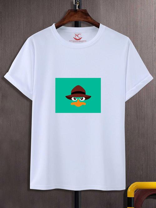 unisex graphic printed round neck tshirt - 20772764 - Standard Image - 0