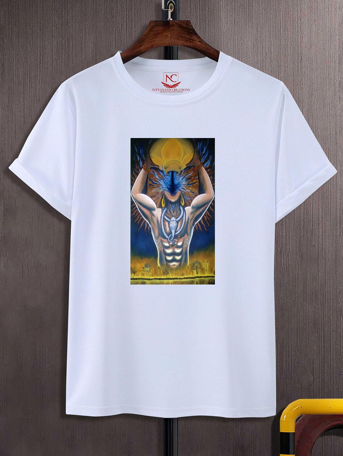 unisex graphic printed round neck tshirt - 20772775 - Zoom Image - 0