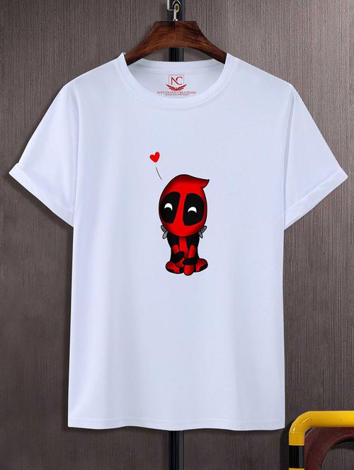 unisex graphic printed round neck tshirt - 20772847 - Standard Image - 0