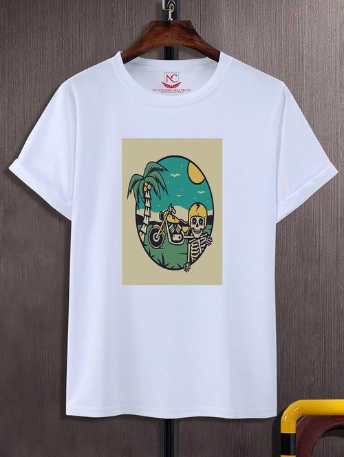 unisex graphic printed round neck tshirt - 20772861 - Standard Image - 0