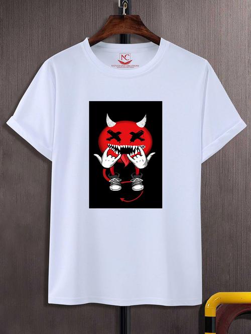 unisex graphic printed round neck tshirt - 20772877 -  Standard Image - 0
