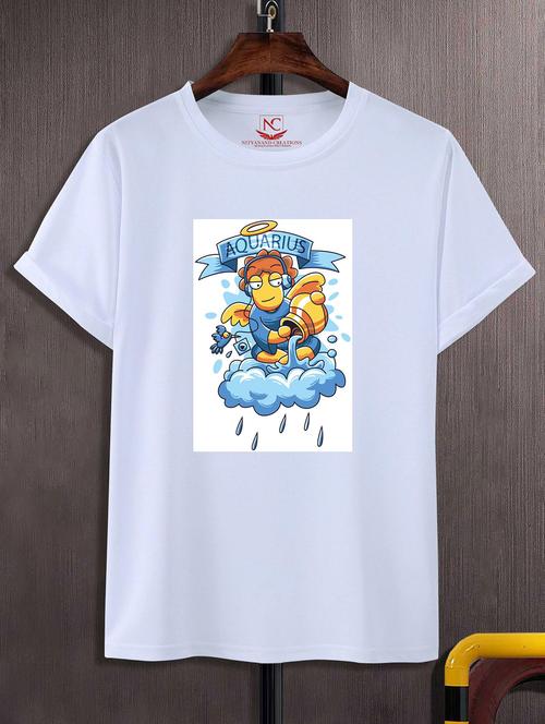 unisex graphic printed round neck tshirt - 20772886 -  Standard Image - 0