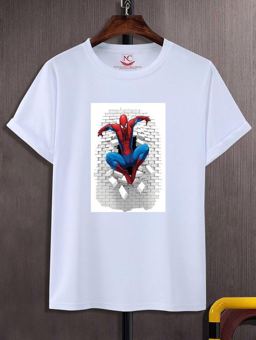 unisex graphic printed round neck tshirt - 20772895 - Standard Image - 0