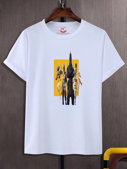 unisex graphic printed round neck tshirt - 20772993 - Standard Image - 0