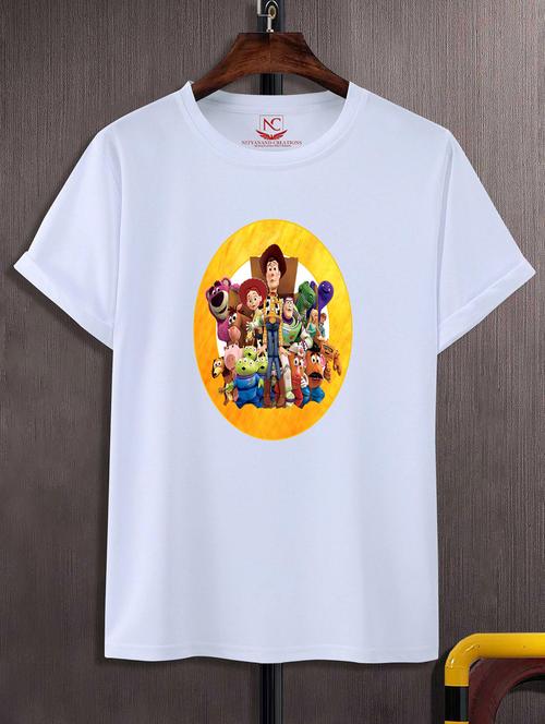 unisex graphic printed round neck tshirt - 20773016 - Standard Image - 0