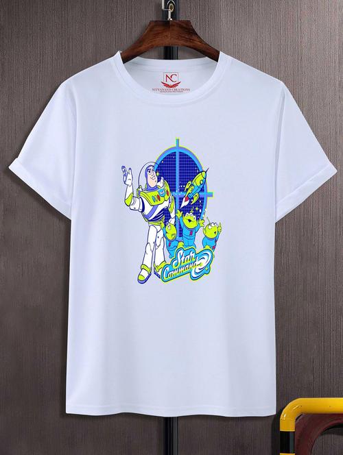 unisex graphic printed round neck tshirt - 20773019 - Standard Image - 0