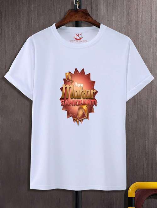 unisex graphic printed round neck tshirt - 20773135 -  Standard Image - 0