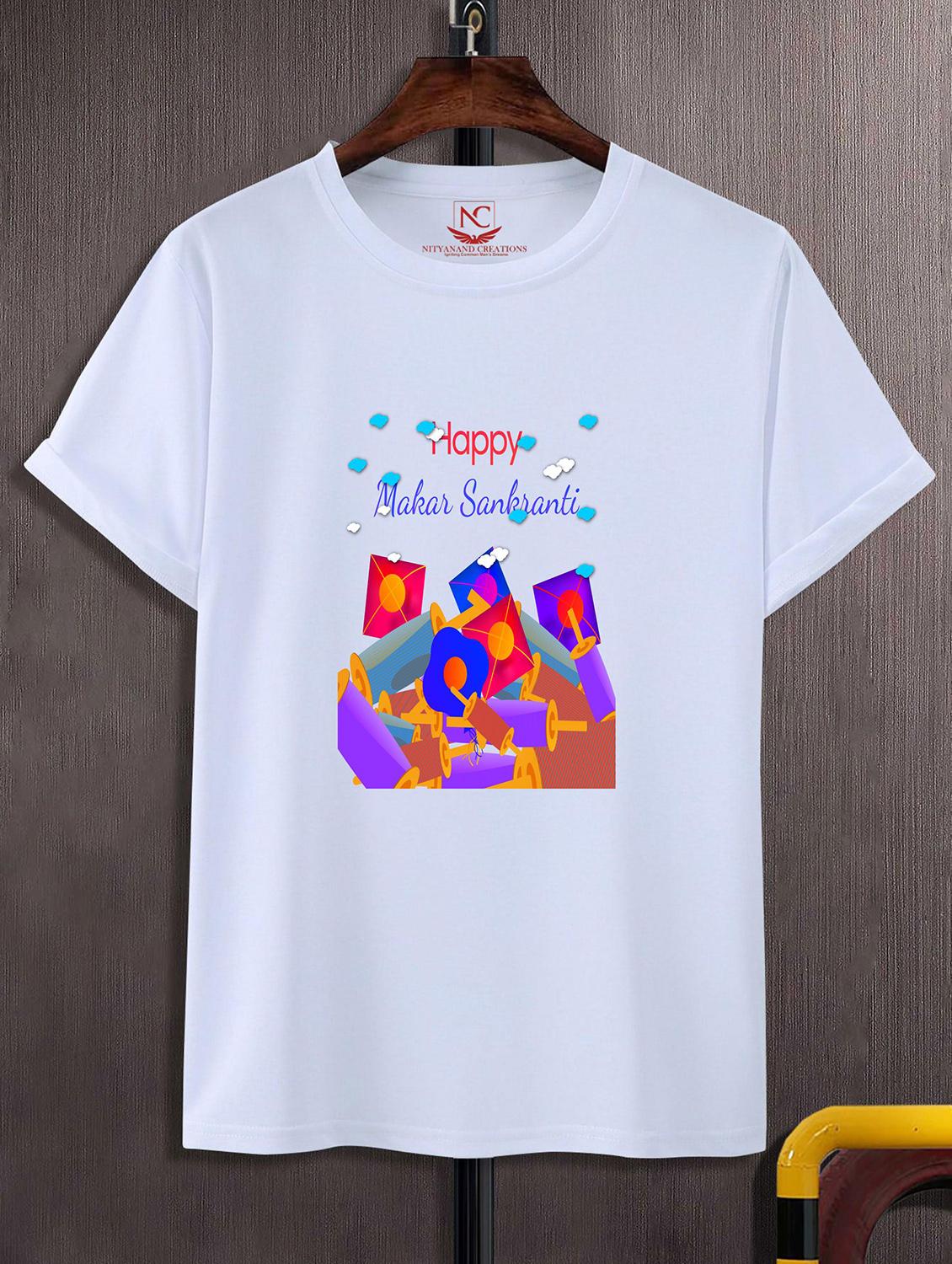 unisex graphic printed round neck tshirt - 20773138 - Zoom Image - 0