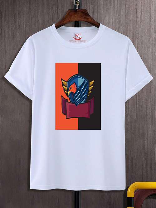 unisex graphic printed round neck tshirt - 20773186 - Standard Image - 0