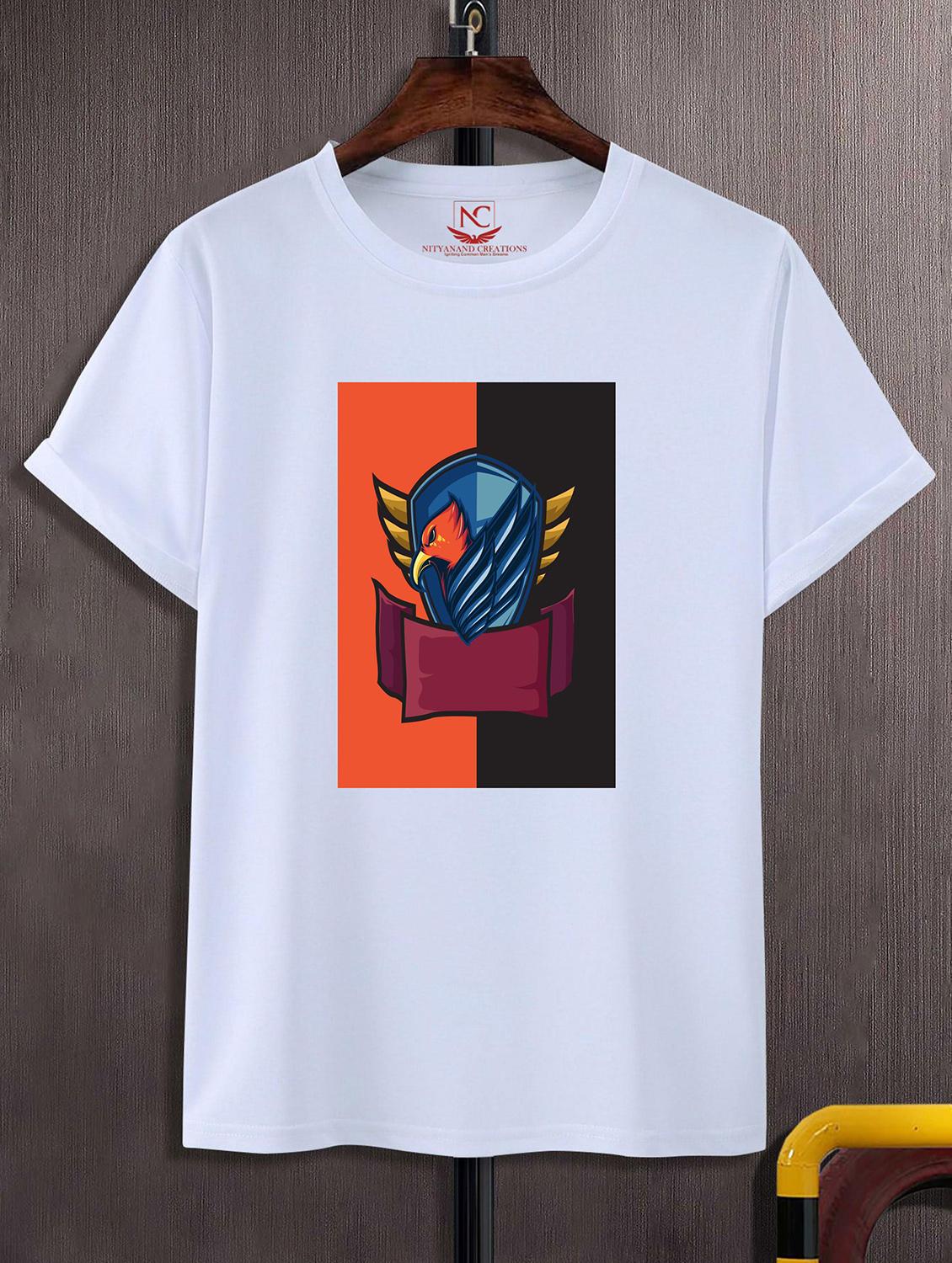 unisex graphic printed round neck tshirt - 20773186 - Zoom Image - 0