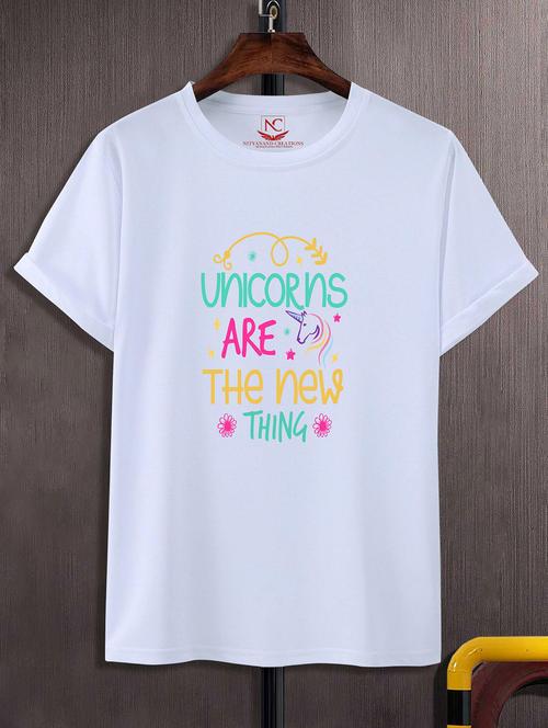 unisex graphic printed round neck tshirt - 20773225 - Standard Image - 0