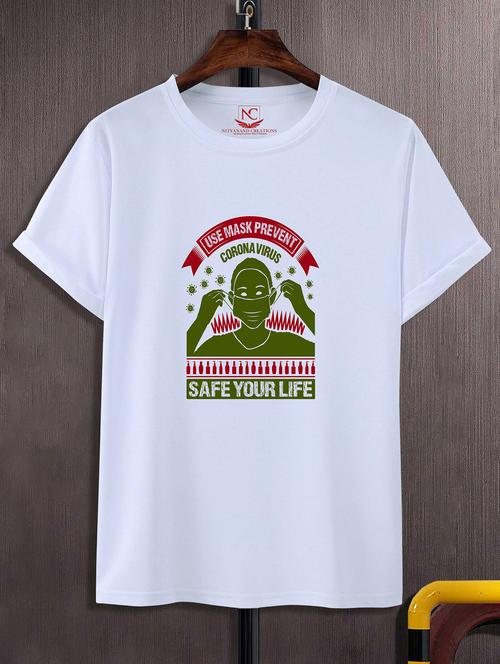 unisex graphic printed round neck tshirt - 20773232 -  Standard Image - 0
