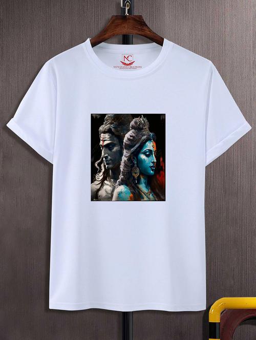 unisex graphic printed round neck tshirt - 20773268 -  Standard Image - 0