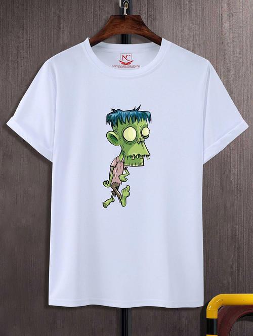 unisex graphic printed round neck tshirt - 20773319 -  Standard Image - 0