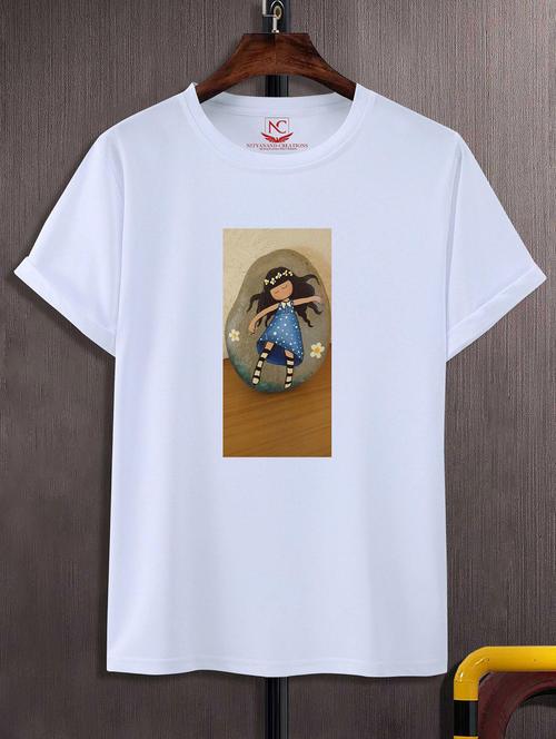 unisex graphic printed round neck tshirt - 20773326 -  Standard Image - 0