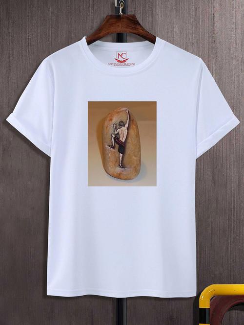 unisex graphic printed round neck tshirt - 20773331 -  Standard Image - 0