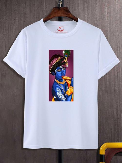 unisex graphic printed round neck tshirt - 20773350 - Standard Image - 0