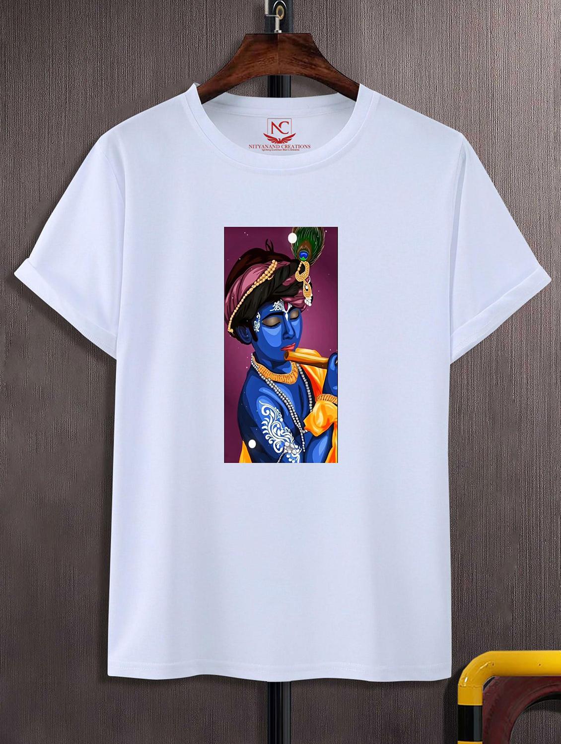 unisex graphic printed round neck tshirt - 20773350 - Zoom Image - 0