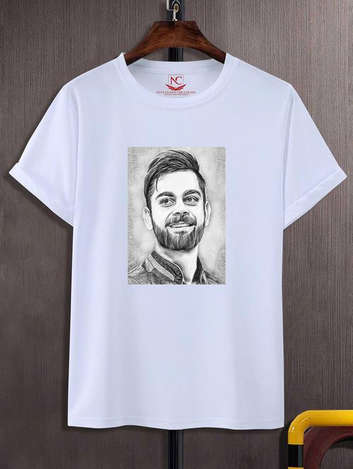 unisex graphic printed round neck tshirt - 20773357 - Standard Image - 0