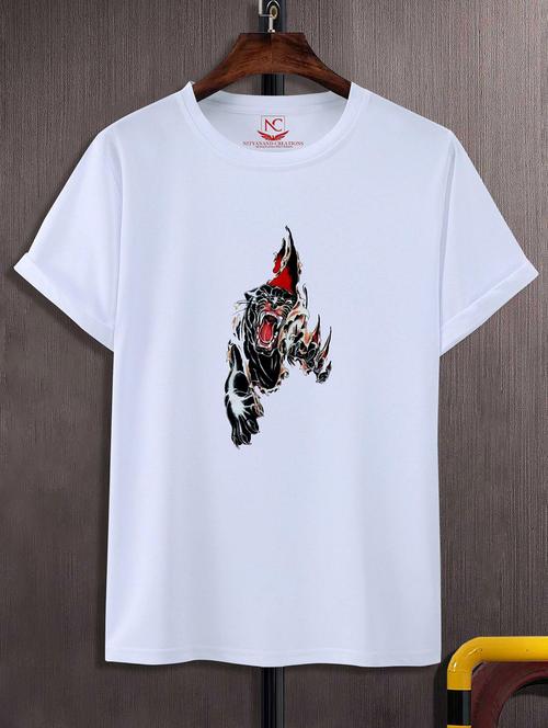 unisex graphic printed round neck tshirt - 20773978 - Standard Image - 0