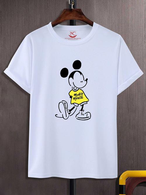 unisex graphic printed round neck tshirt - 20773982 - Standard Image - 0