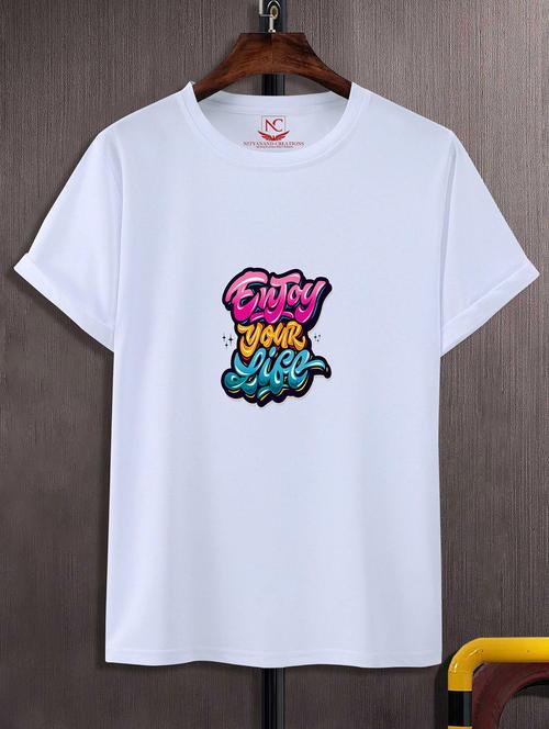 unisex graphic printed round neck tshirt - 20773991 -  Standard Image - 0
