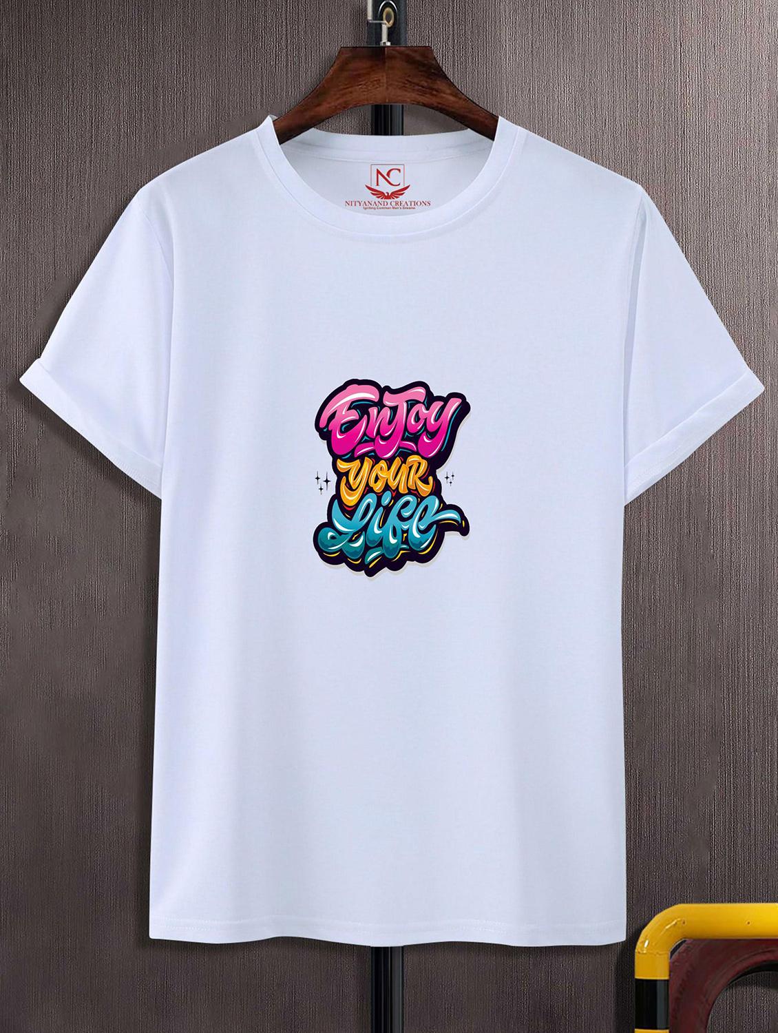unisex graphic printed round neck tshirt - 20773991 -  Zoom Image - 0