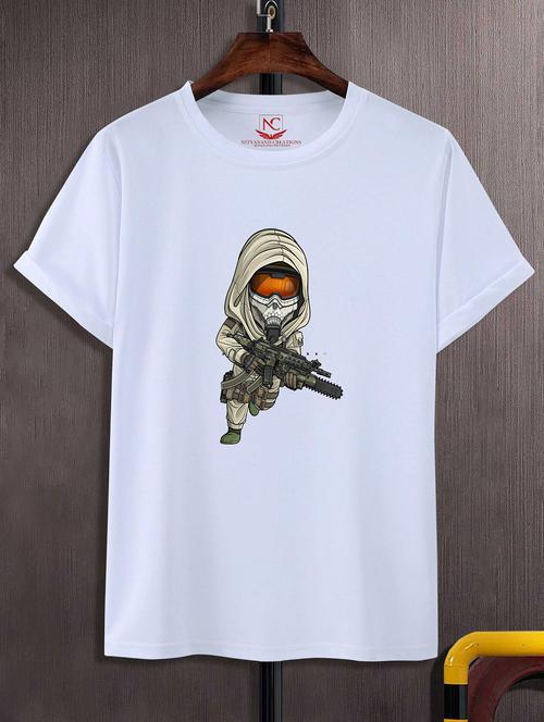 unisex graphic printed round neck tshirt - 20774055 -  Standard Image - 0
