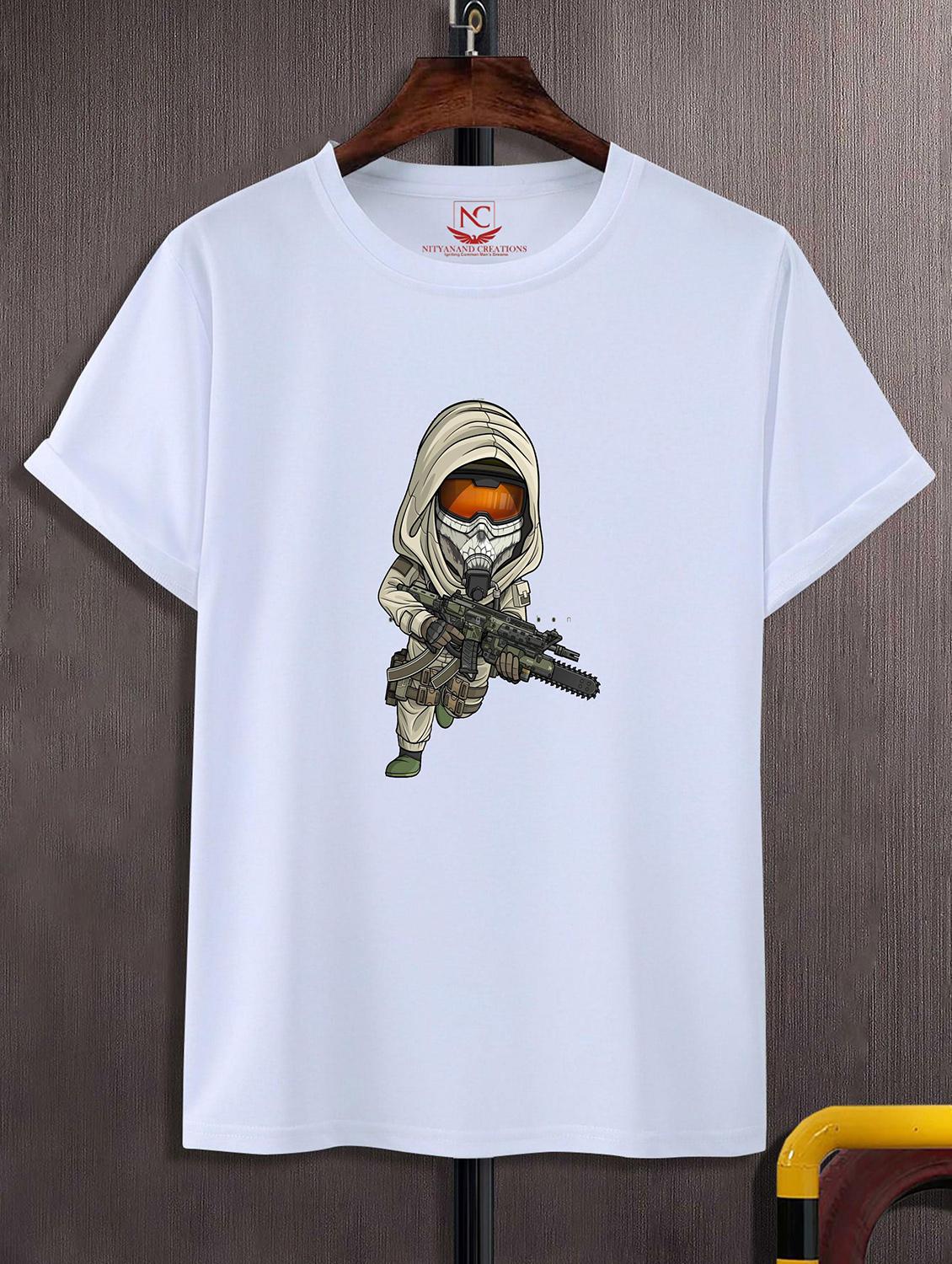 unisex graphic printed round neck tshirt - 20774055 -  Zoom Image - 0