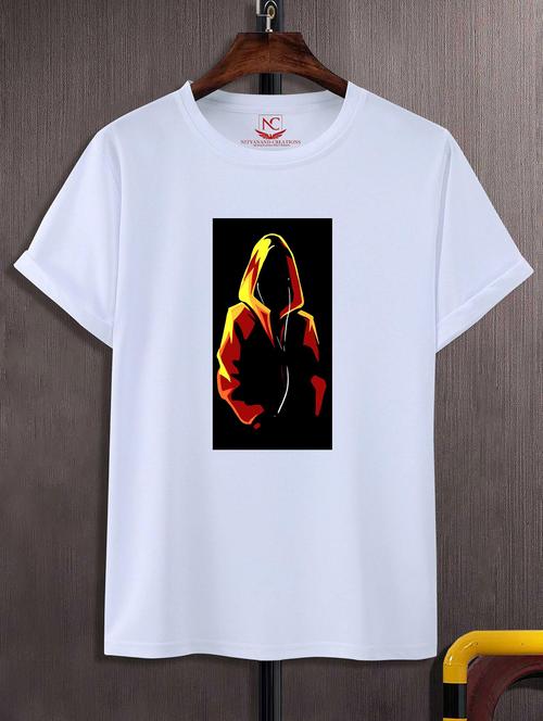 unisex graphic printed round neck tshirt - 20774066 -  Standard Image - 0