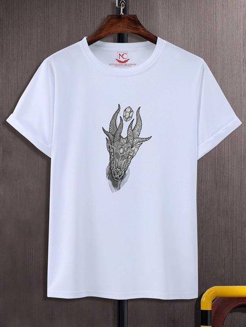unisex graphic printed round neck tshirt - 20774067 -  Standard Image - 0