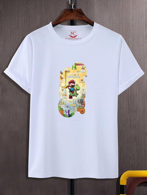 unisex graphic printed round neck tshirt - 20774070 - Standard Image - 0