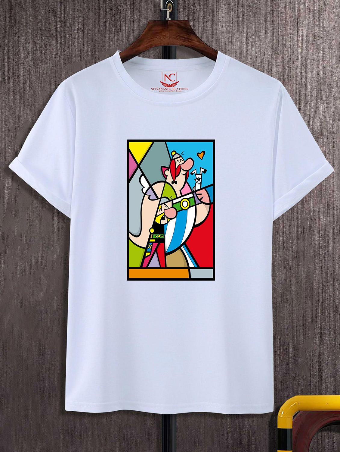 unisex graphic printed round neck tshirt - 20774082 -  Zoom Image - 0