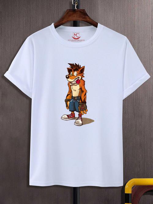 unisex graphic printed round neck tshirt - 20774084 - Standard Image - 0