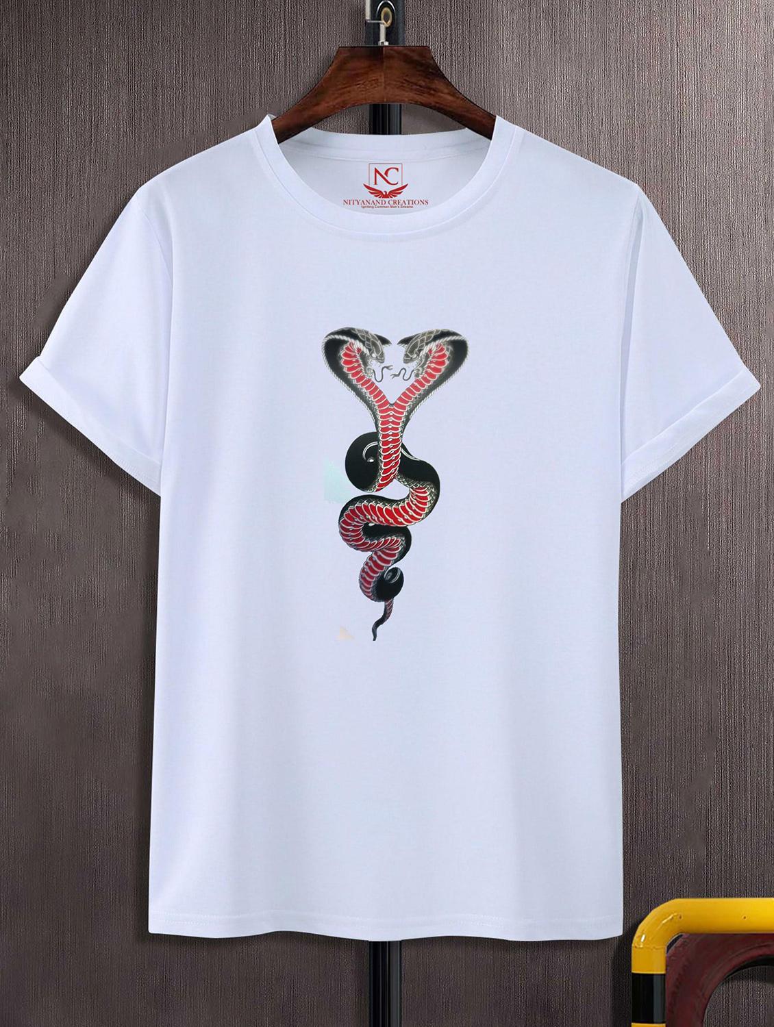 unisex graphic printed round neck tshirt - 20774088 - Zoom Image - 0