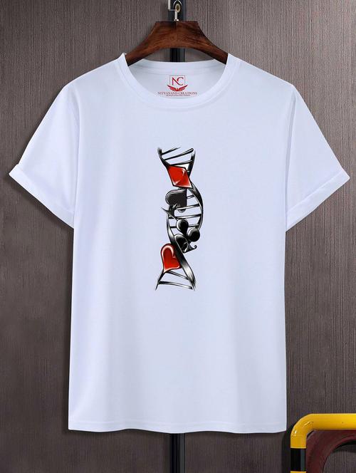unisex graphic printed round neck tshirt - 20774102 -  Standard Image - 0
