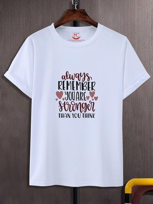 unisex graphic printed round neck tshirt - 20774109 - Standard Image - 0