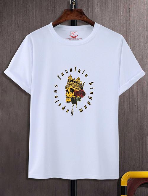 unisex graphic printed round neck tshirt - 20774113 -  Standard Image - 0