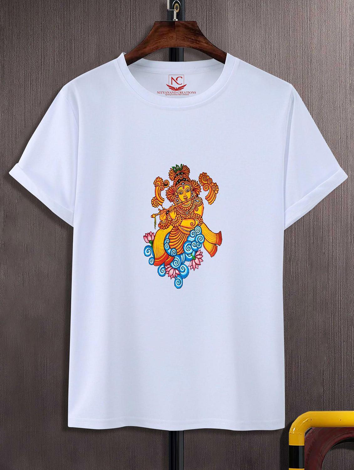 unisex graphic printed round neck tshirt - 20774114 - Zoom Image - 0