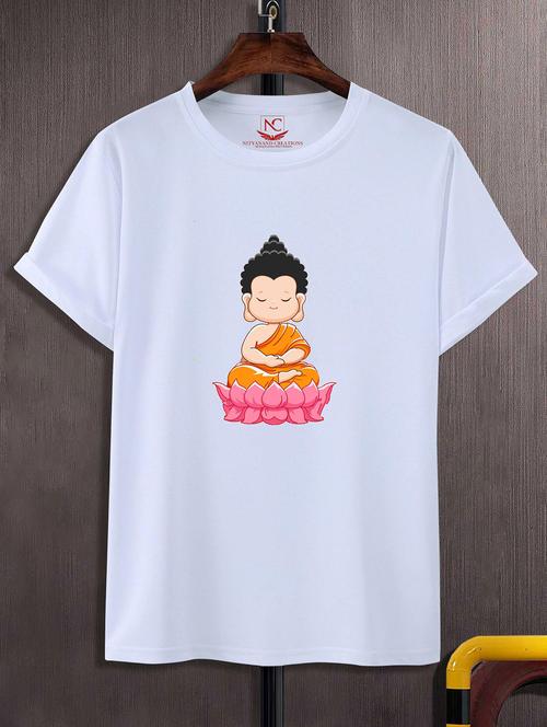 unisex graphic printed round neck tshirt - 20774116 - Standard Image - 0