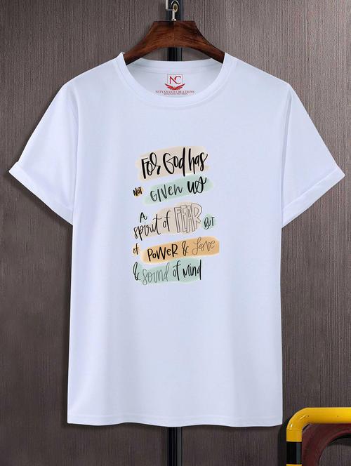 unisex graphic printed round neck tshirt - 20774117 - Standard Image - 0