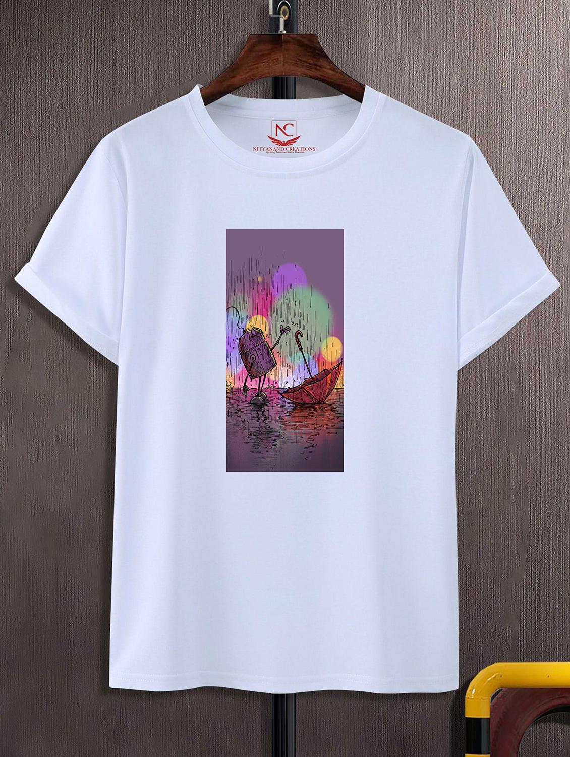 unisex graphic printed round neck tshirt - 20774126 - Zoom Image - 0