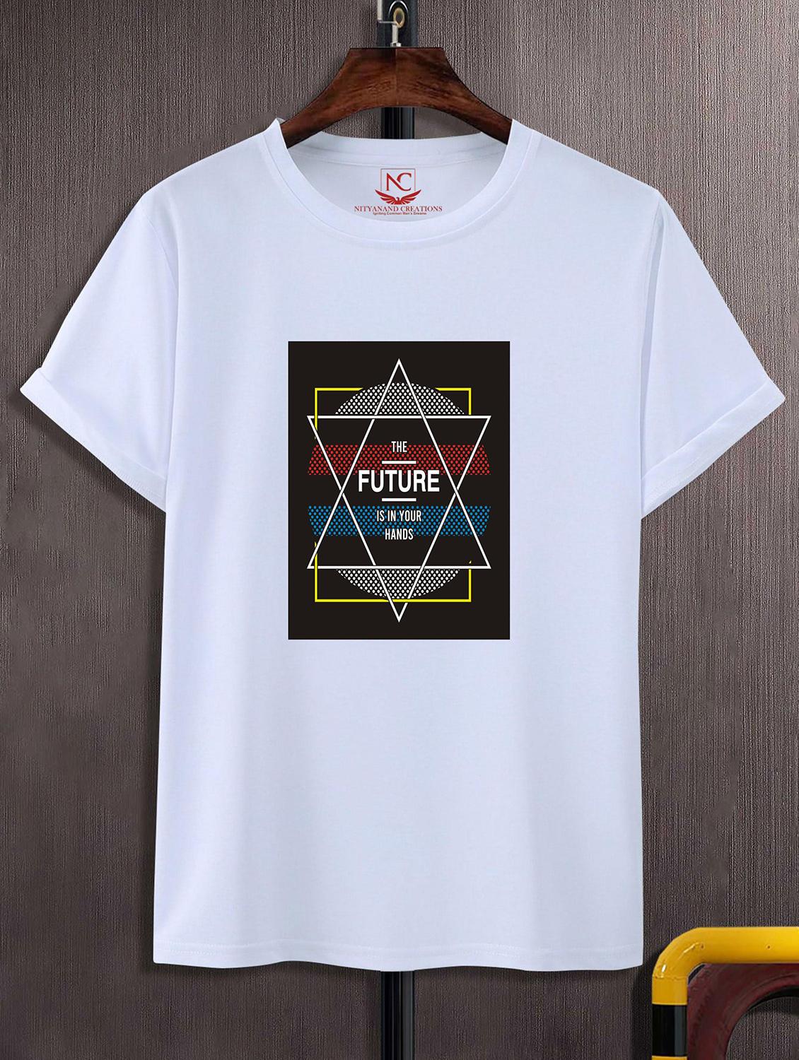 unisex graphic printed round neck tshirt - 20774185 - Zoom Image - 0