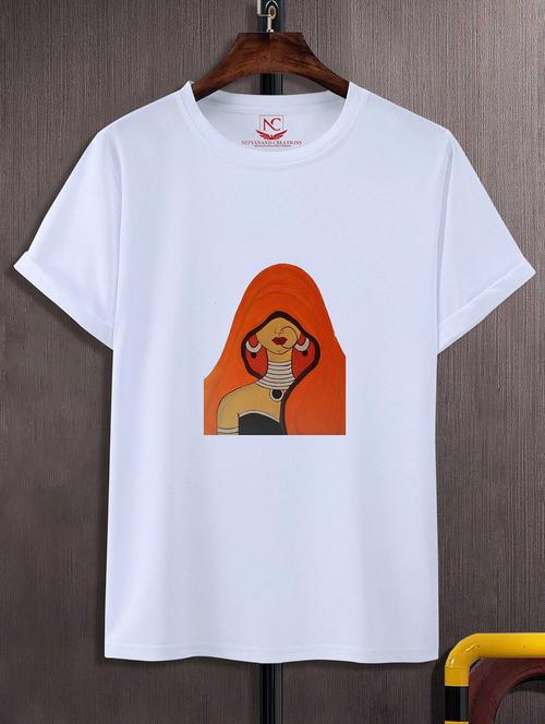 unisex graphic printed round neck tshirt - 20774195 - Standard Image - 0