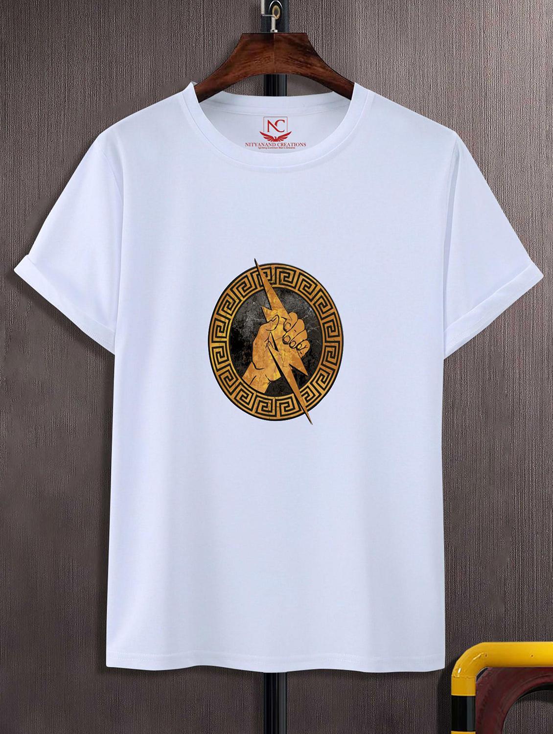 unisex graphic printed round neck tshirt - 20774205 - Zoom Image - 0