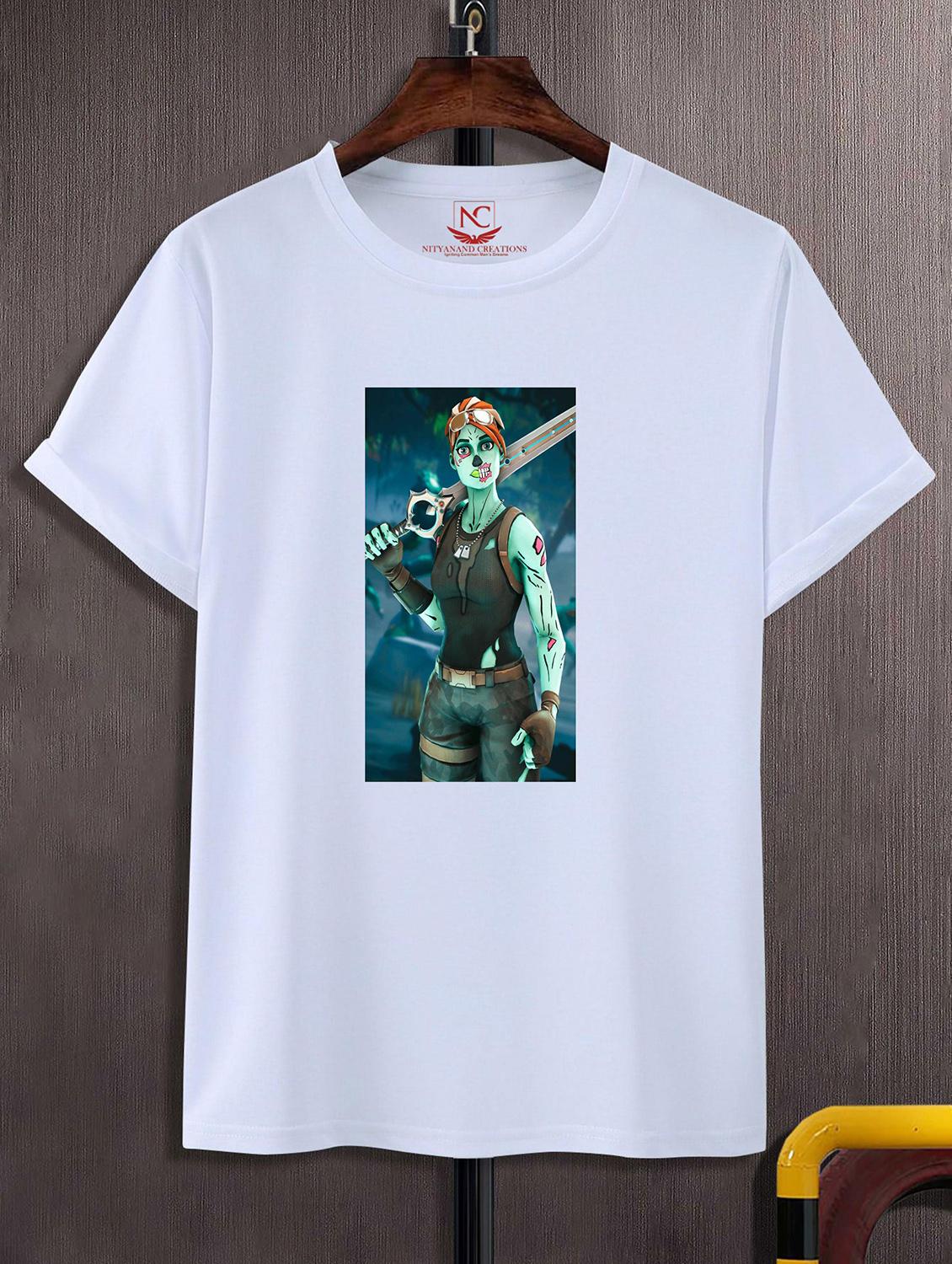 unisex graphic printed round neck tshirt - 20774262 - Zoom Image - 0